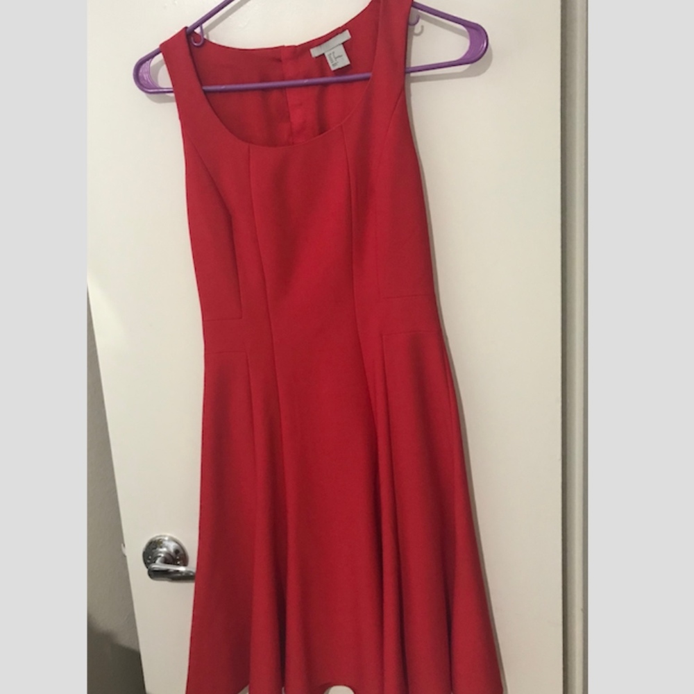 H&M Red Dress Size 4